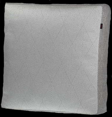 Produktbild von M.I.G. home Boxkissen Lido Farbe 002 grau Größe 50x50x10cm