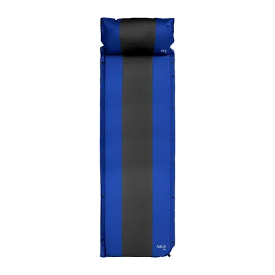 Image de Nc4349 Tapis Autogonflant Bleu/Gris Avec Coussin Nils Camp