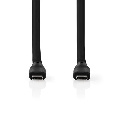 Immagine prodotto di Cavo USB | USB 3.2 Gen 1 | USB-C™ Maschio | USB-C™ Maschio | 60W | 8K@30Hz | 5Gbps | Nichelato | 1,50m | Rotondo | Silicone | Nero | Scatola