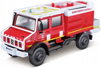 Zdjęcie produktu dla Mercedes-Benz UNIMOG U5000 1:52 Bburago 18-32017