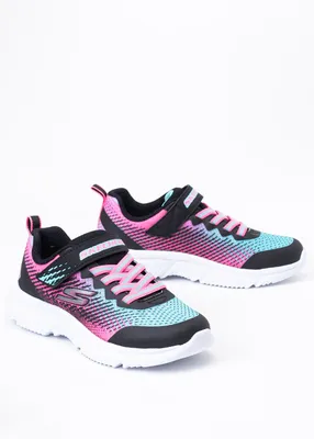 Immagine prodotto di Scarpe da ginnastica da bambina SKECHERS GO RUN 650, colore nero (BKMT)