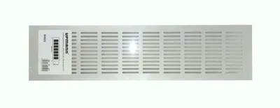 Produktbild von UPMANN Lüftungsblech Alu 400x100 mm, Alu-eloxiert EV1 - 50522