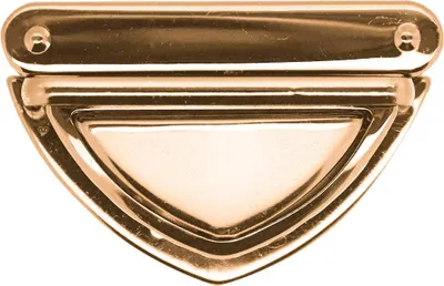 Steckschloss Mappenverschluss Taschenschloss 25 x 50 mm rose gold