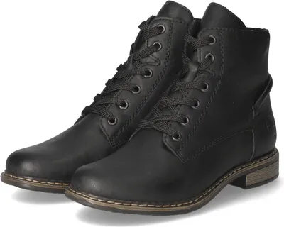 Produktbild von Rieker Damen Schnürstiefelette in Schwarz, Größe 39