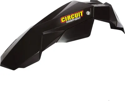 Produktbild von Circuit Equipment Stealth Vorderradkotflügel Schwarz  Schwarz One Size