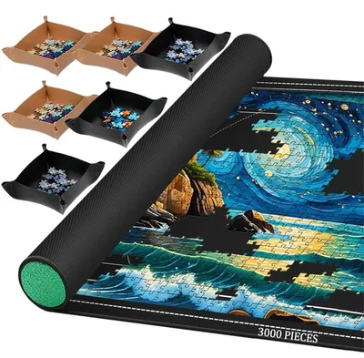 Image de Tapis de puzzle pour 1000 à 3000 pièces, avec fonction de rangement