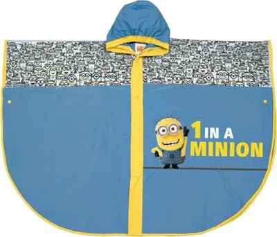 Produktbild von Regenponcho Regencape Minions, Größe:Größe 1