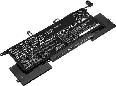 Produktbild von TECHTEK Laptop Akkus Kompatibel mit [Dell] Latitude 7400 2-in-1, Latitude 7400 2-in-1 (N020L7400C-D1706CN), Latitude 7400 2-in-1 (N032L7400C-D1506CN)