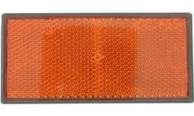 Produktbild von Orangener selbstklebender Reflektor - 90 x 40 mm