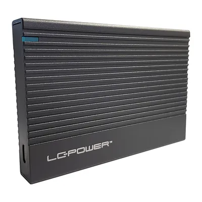 Produktbild von LC-Power LC-25U3-C externes 2,5" USB-C-Festplattengehäuse, USB 3.2-Gen.2x1, schwarz