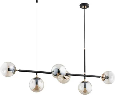 Zdjęcie produktu dla Lampa wiszaca nowoczesna minimalistyczna 6 punktowa PRIMO 6xE14 10W ALF63034 Alfa