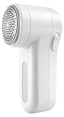 Image de Max Excell, rasoir électrique anti-peluches USB-C pour vêtements et textiles, blanc