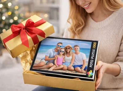 Produktbild von Puzzle 1000 Teile personalisierbar mit eigenem Foto