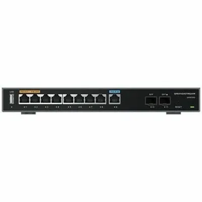 Produktbild von Grandstream Networks GWN7003, Wi-Fi 5 (802.11ac), Dual-Band (2,4 GHz/5 GHz), Ethernet/LAN, Schwarz, Tragbarer Router