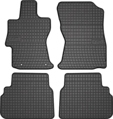 Image de Tapis de sol en caoutchouc pour Subaru Impreza V 2016-2023 – 4 pièces, noirs, sur mesure