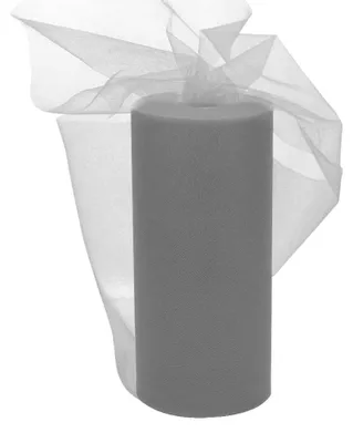 Image de Solidchoice - Rouleau de tulle gris, 30 cm x 92 mètres, pour décoration
