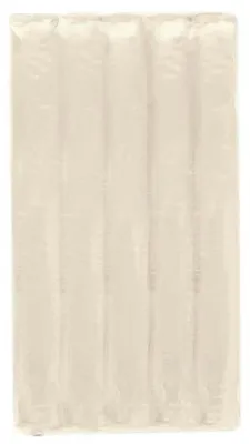 Produktbild von Glorex Plastilin 250 g, weiß, Knetmasse