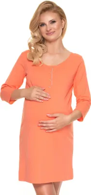 Produktbild von PeeKaBoo Umstandspyjama für Damen Eiko koralle S/M