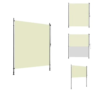 Obrázek produktu pro vidaXL Venkovní roleta 200 x 270 cm krémová - Žaluzie a rolety