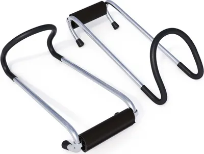Produktbild von GORILLA SPORTS® Hantel Spotter Haken 2 Stück – Power Hooks für Langhantel bis 80 kg – Hantelhaken & Aufhänger, Bankdrücken, Brust- & Schultertraining