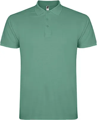 Immagine prodotto di Roly PO6638 | Polo Star da uomo, Piqué - Colore: Dark Mint 164 - Taglia: 3XL