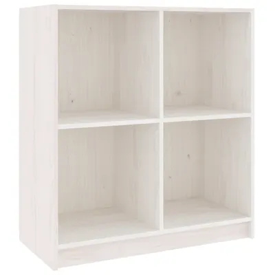 Produktbild von Sideboard Weiß 70x33x76 cm Massivholz Kiefer