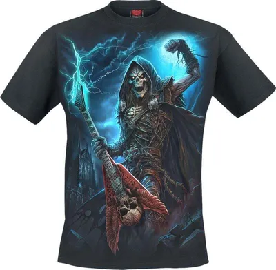 Produktbild von Spiral T-Shirt Herren Dead Metal schwarz L
