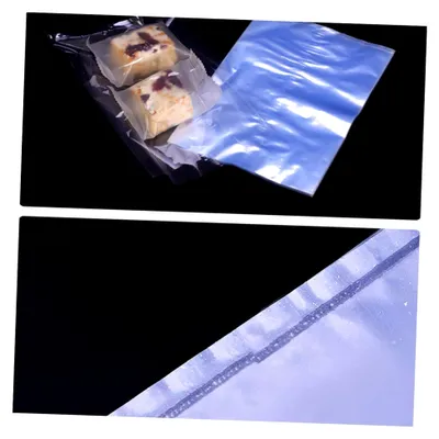 Produktbild von 200 Stück transparente Schrumpffolienbeutel mit Versiegelungsfunktion für verschiedene Anwendungen