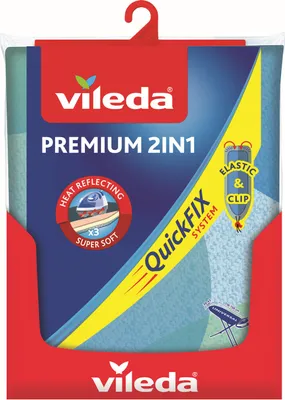 Produktbild von Vileda Bügeltischbezug 2in1 Premium 30-45 x 110-130 cm