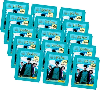 Produktbild von Panini Harry Potter Sticker - Ein Jahr in Hogwarts (2023) - 15 Tüten Sammelsticker