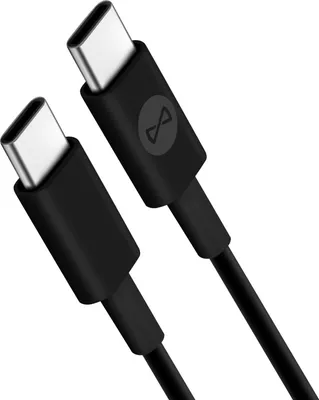 Immagine prodotto di Cavo USB-C / USB-C, lunghezza 1 m, ricarica e sincronizzazione, Forever - Nero