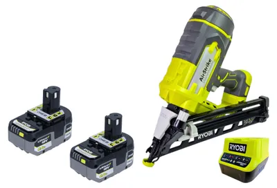 Immagine prodotto di RYOBI R15GN18-0 Chiodatrice a batteria 18 V 24 - 64 mm + 2 batterie da 5,0 Ah + caricabatterie