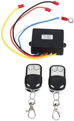 Obrázek produktu pro Elektrická kabeláž s dálkovým ovládáním – 12/24V sada – dosah 22 metrů – snadné ovládání vozidel