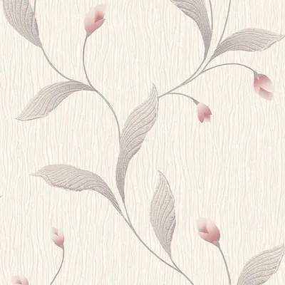 Produktbild von Belgravia - Strukturtapete "Tiffany", Blumig AG994 (10 m x 53 cm) (Pink)