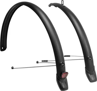 Produktbild von XLC Schutzblechset MG-F06 28" 51mm mattschwarz optimaler Spritzschutz für 2...