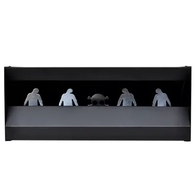 Produktbild von vidaXL Magnetischer Kugelfangkasten 4 + 1 Ziele Zombie-Design