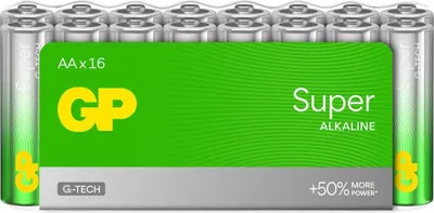 Productafbeelding van Gp Batterij, Super Alkaline, LR06, Mignon, AA