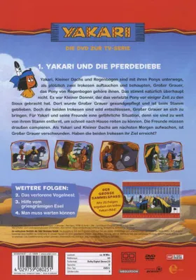 Produktbild von Yakari-(9)DVD TV-Serie-Yakari Und Die Pferdediebe