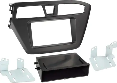 Produktbild von 2-DIN Radioblende Hyundai I20  mit Fach 12/2014-09/2020 #1