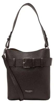 Produktbild von Marc O'Polo Leder Schultertasche Umhängetasche Brinni Bucket Bag Burnt Coffee dunkelbraun