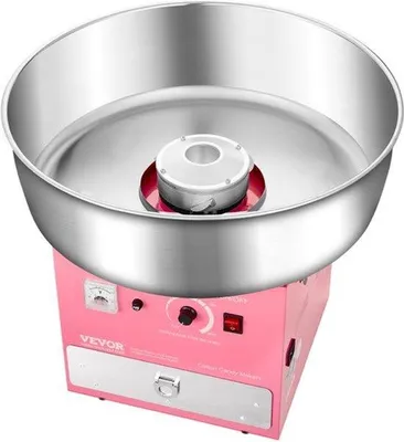 Produktbild von Elektrische Zuckerwatte-Maschine - 20,5 Zoll, Edelstahl, Rosa