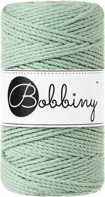 Zdjęcie produktu dla Bobbiny 3PLY Macramé Rope 3 mm 100 m Aloe Sznurek
