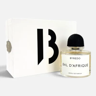 Produktbild von Byredo Bal d'Afrique Absolu, Unisex, 50 ml, Flüssiges Parfüm, Bergamotte, Schwarze Johannisbeere, Zitrone, Praline, Violett, Veilchen (Blatt), Vetiver, Zedernholz