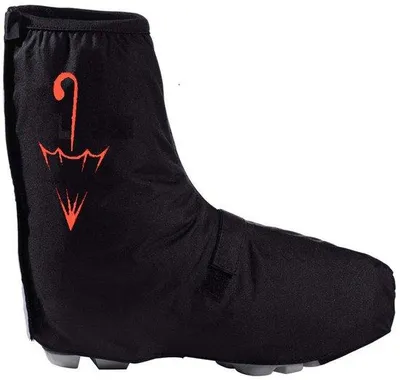 Productafbeelding van Ibenzoa® Unisex fietsovershoes – waterafstotend en winddicht, kort (25 cm) (maat M), 100 g, doorlopende klittenbandsluiting, reflecterende elementen