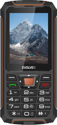 Produktbild von Evolveo Strongphone Z6 DualSIM Black/Orange (SGM SGP-Z6-BO)