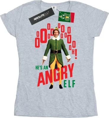 Produktbild von Elf - "Angry Elf" T-Shirt für Damen BI18977 (L) (Grau)