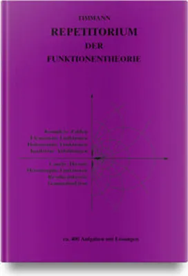 Produktbild von Repetitorium der Funktionentheorie