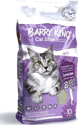 Obrázek produktu pro Barry King | Bentonitové stelivo pro kočky | levandule 10L