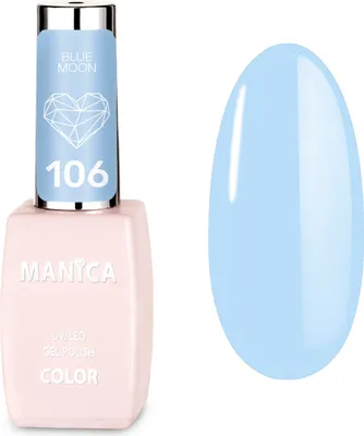 Obrázok produktu pre Manica LED/UV hybridný lak na nechty 10 ml – Blue Moon – 106