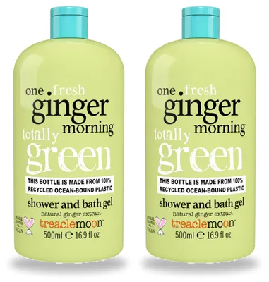 Productafbeelding van 2 x Treaclemoon Douchegel One Ginger Morning 500 ml - Voordeelverpakking - 2 stuks